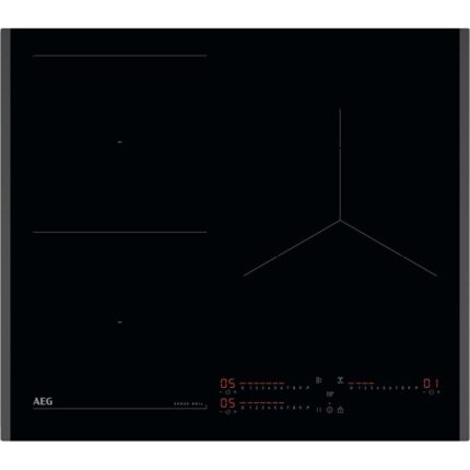 placa inducción AEG TI63IQ1BFB 59 cm 3 zonas 9 niveles